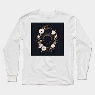 Galaxy Flowers Long Sleeve T-Shirt